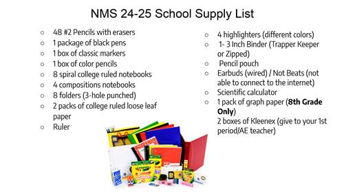 Supply List